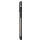 iPhone 16 Pro Max Spigen Tough Armor Skal med Stativ - MagSafe Kompatibelt - Gunmetal