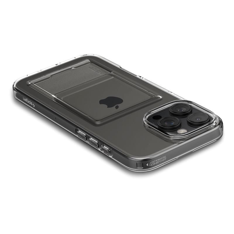 iPhone 16 Pro Spigen Crystal Slot Skal - Genomskinlig