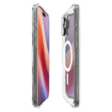 iPhone 16 Pro Spigen Crystal Hybrid Skal - MagSafe Kompatibelt - Genomskinlig