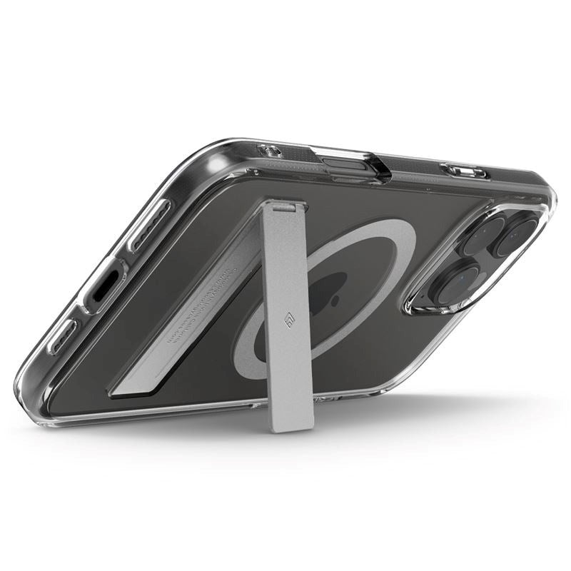 iPhone 16 Pro Spigen Caseology Capella Skal - MagSafe Kompatibel - Genomskinlig