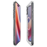 iPhone 16 Spigen Crystal Hybrid Skal - MagSafe Kompatibelt - Genomskinlig