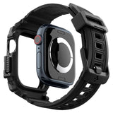 Spigen Rugged Armour Pro Apple Watch (38/40/SE/41/42mm) Rem m. Skal - Svart