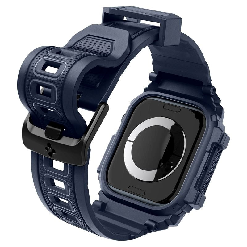 Spigen Rugged Armour Pro Apple Watch (38/40/SE/41/42mm) Rem m. Skal - Blå