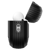 Apple AirPods Pro (3. gen.) Spigen Rugged Armor Skal - Matte Black