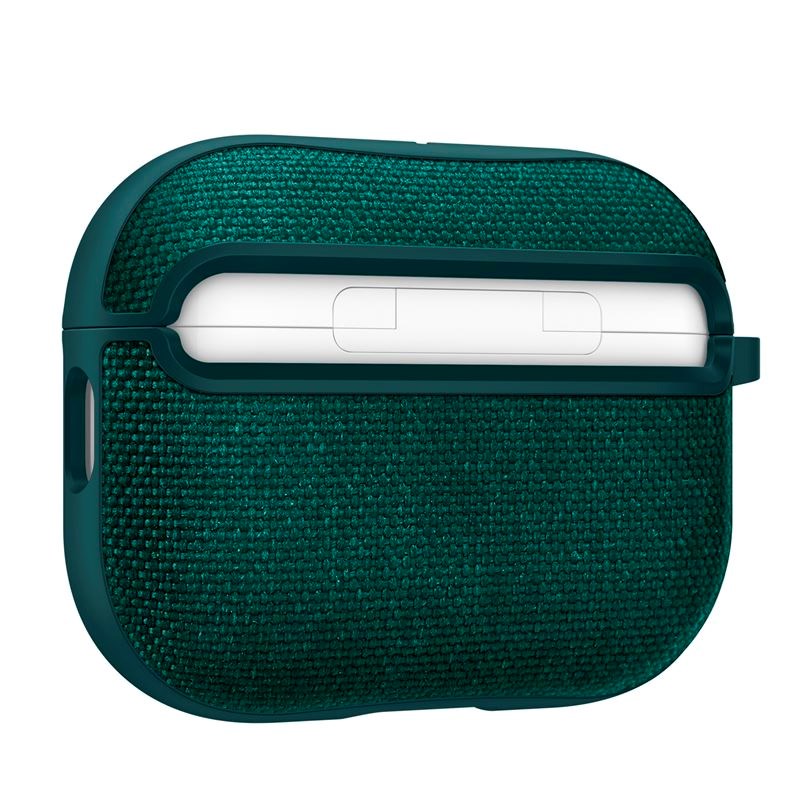 Apple AirPods Pro (3. gen.) Spigen Urban Fit Skal - Midnight Green