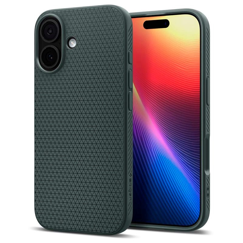 iPhone 17 Spigen Liquid Air Skal - Grön