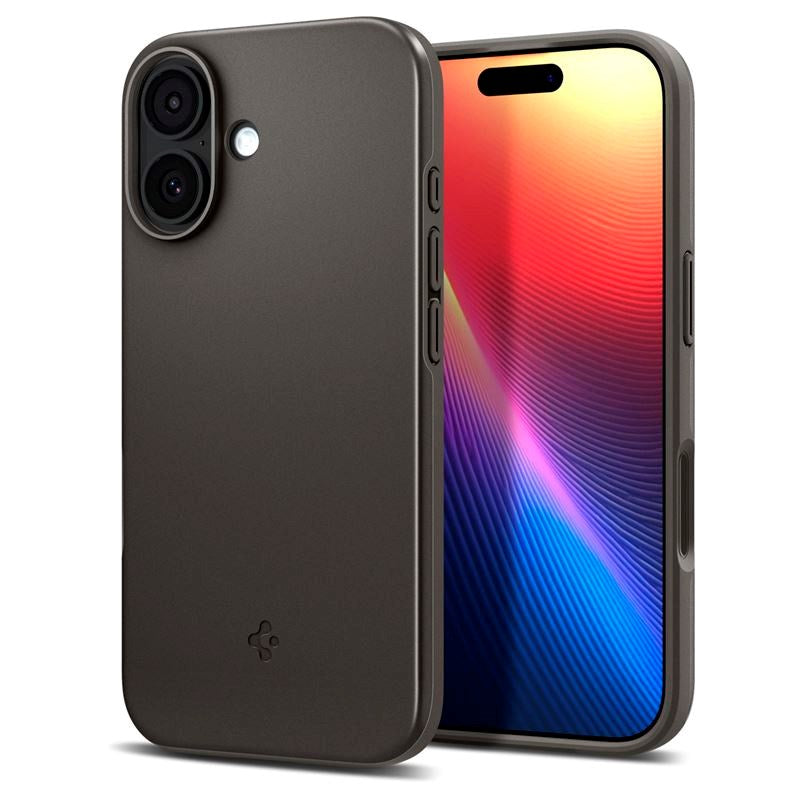 iPhone 17 Spigen Thin Fit Skal - MagSafe Kompatibel - Grå