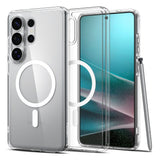 Samsung Galaxy S26 Ultra Spigen Ultra Hybrid Skal - MagSafe Kompatibel - Genomskinlig