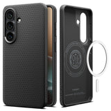 Samsung Galaxy S26 Spigen Liquid Air Skal - MagSafe Kompatibel - Svart