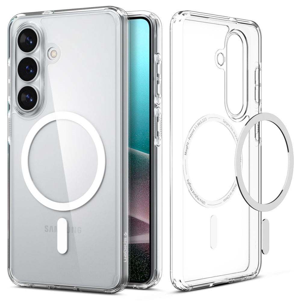 Samsung Galaxy S26 Spigen Ultra Hybrid Skal - MagSafe Kompatibel - Genomskinlig