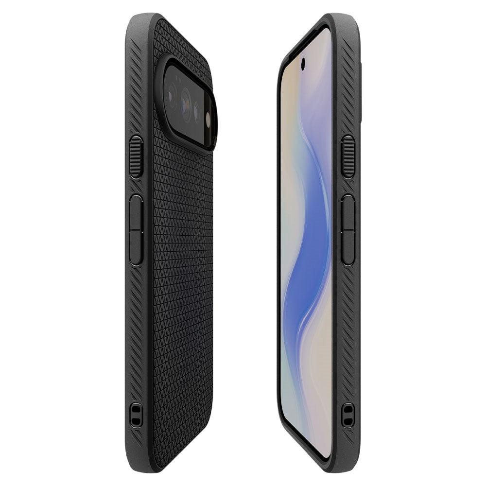 Google Pixel 11 Pro Spigen Liquid Air Skal - MagSafe Kompatibel - Svart