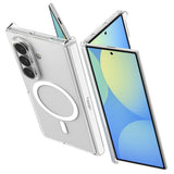 Samsung Galaxy Z Fold8 Ultra Spigen Air Skin Zero Cover - MagSafe Kompatibel - Genomskinlig / Vit