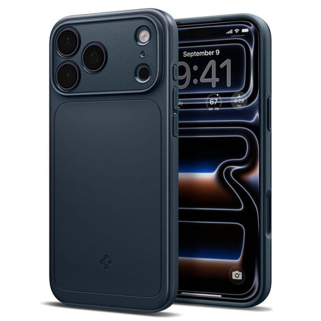 iPhone 18 Pro Max / 17 Pro Max Spigen Thin Fit Skal - MagSafe Kompatibel - Blå