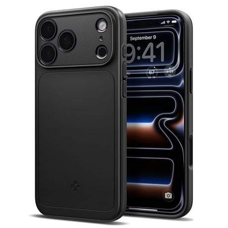 iPhone 18 Pro Max / 17 Pro Max Spigen Thin Fit Skal - MagSafe Kompatibel - Svart