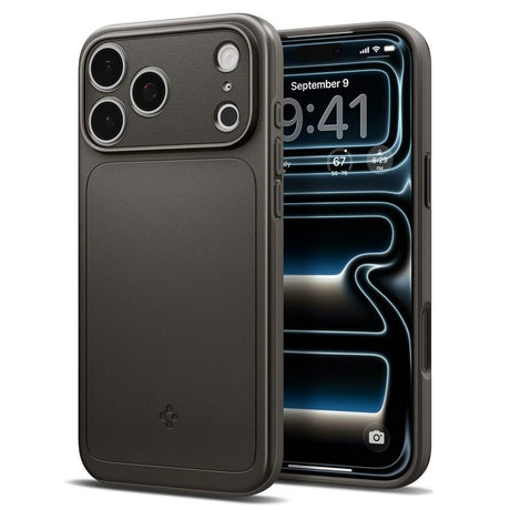iPhone 18 Pro Max / 17 Pro Max Spigen Thin Fit Skal - MagSafe Kompatibel - Grå