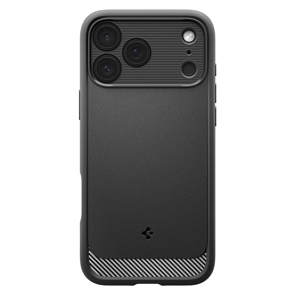 iPhone 18 Pro / 17 Pro Spigen Rugged Armor Skal - MagSafe Kompatibel - Svart