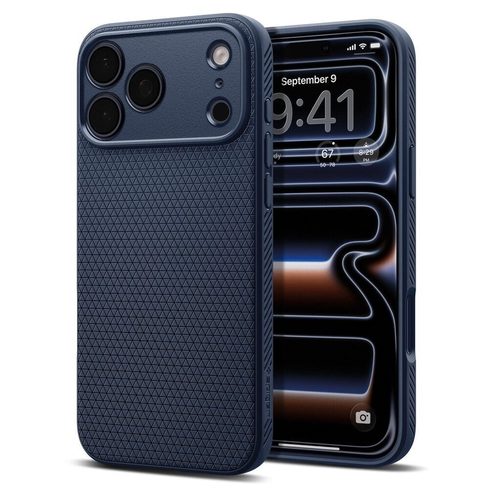 iPhone 18 Pro Max / 17 Pro Max Spigen Liquid Air Skal - Blå