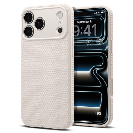 iPhone 18 Pro Max / 17 Pro Max Spigen Liquid Air Skal - Titanium