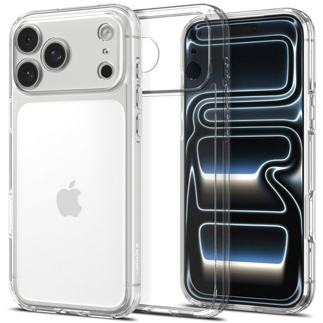 iPhone 18 Pro / 17 Pro Spigen Ultra Hybrid Skal - Genomskinlig