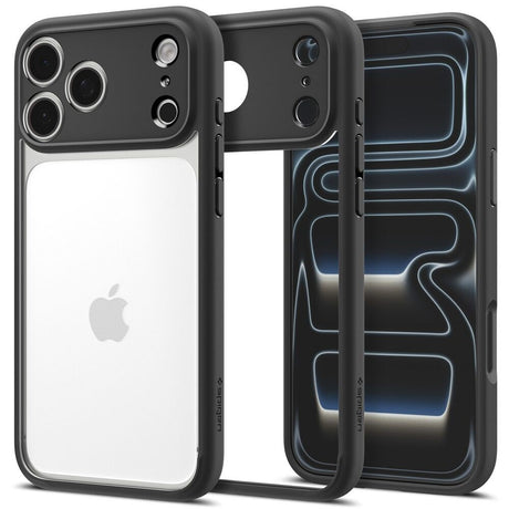 iPhone 18 Pro / 17 Pro Spigen Ultra Hybrid Skal - Matt Svart