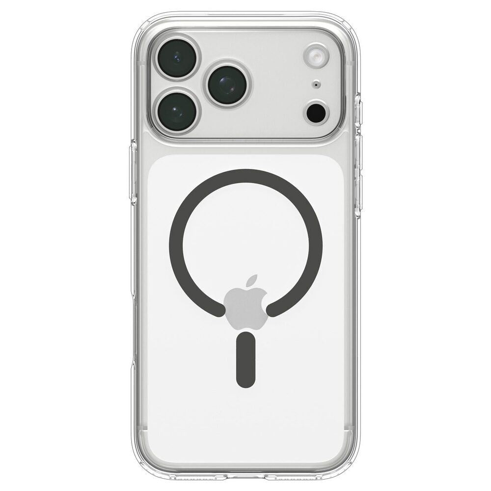 iPhone 18 Pro Max / 17 Pro Max Spigen Ultra Hybrid Skal - MagSafe Kompatibel - Genomskinlig / Grå