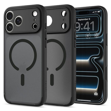 iPhone 18 Pro / 17 Pro Spigen Ultra Hybrid Skal - MagSafe Kompatibel - Matt Svart