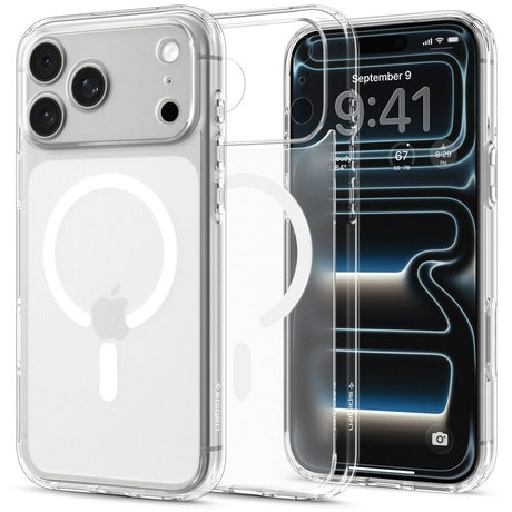 iPhone 18 Pro Max / 17 Pro Max Spigen Ultra Hybrid Skal - MagSafe Kompatibel - Matt Vit