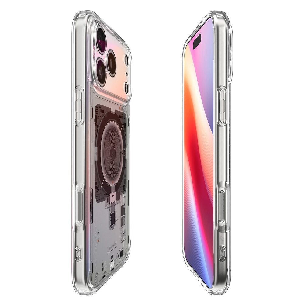 iPhone 18 Pro / 17 Pro Spigen Ultra Hybrid Skal - MagSafe Kompatibel - Genomskinlig / Svart