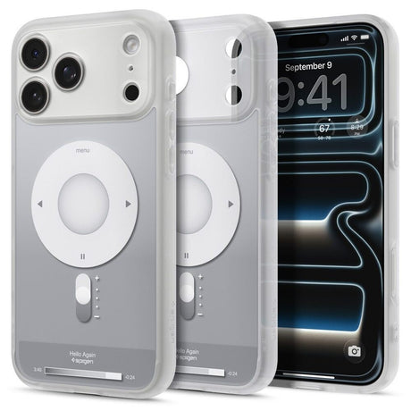 iPhone 18 Pro Max / 17 Pro Max Spigen Ultra Hybrid Skal - MagSafe Kompatibel - Silver