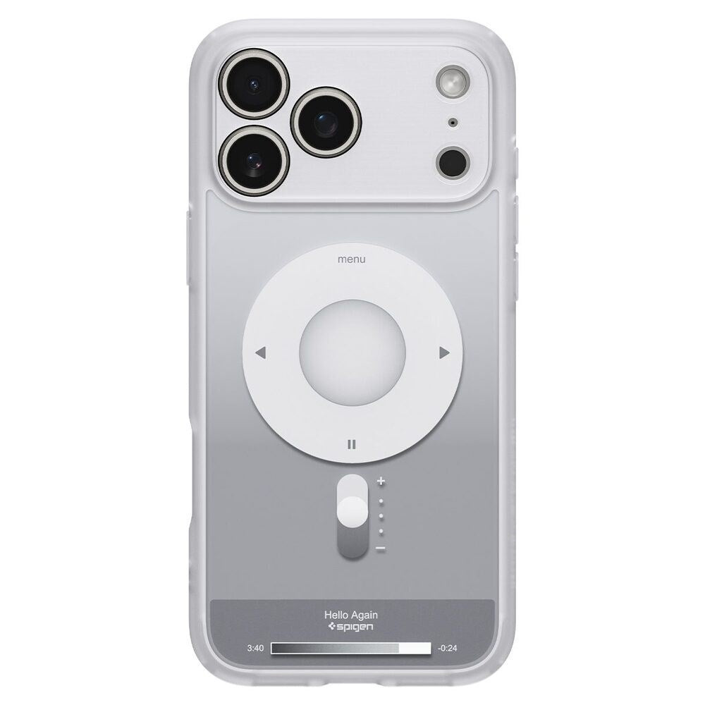 iPhone 18 Pro Max / 17 Pro Max Spigen Ultra Hybrid Skal - MagSafe Kompatibel - Silver