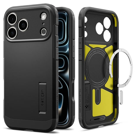 iPhone 18 Pro Max / 17 Pro Max Spigen Tough Armor T Skal - MagSafe Kompatibel - Svart