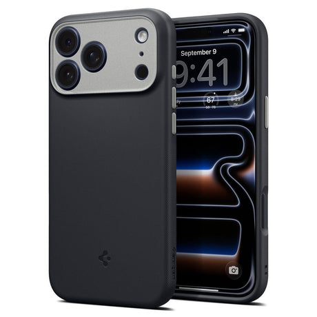 iPhone 18 Pro Max / 17 Pro Max Spigen Nano Pop Skal - MagSafe Kompatibel - Svart
