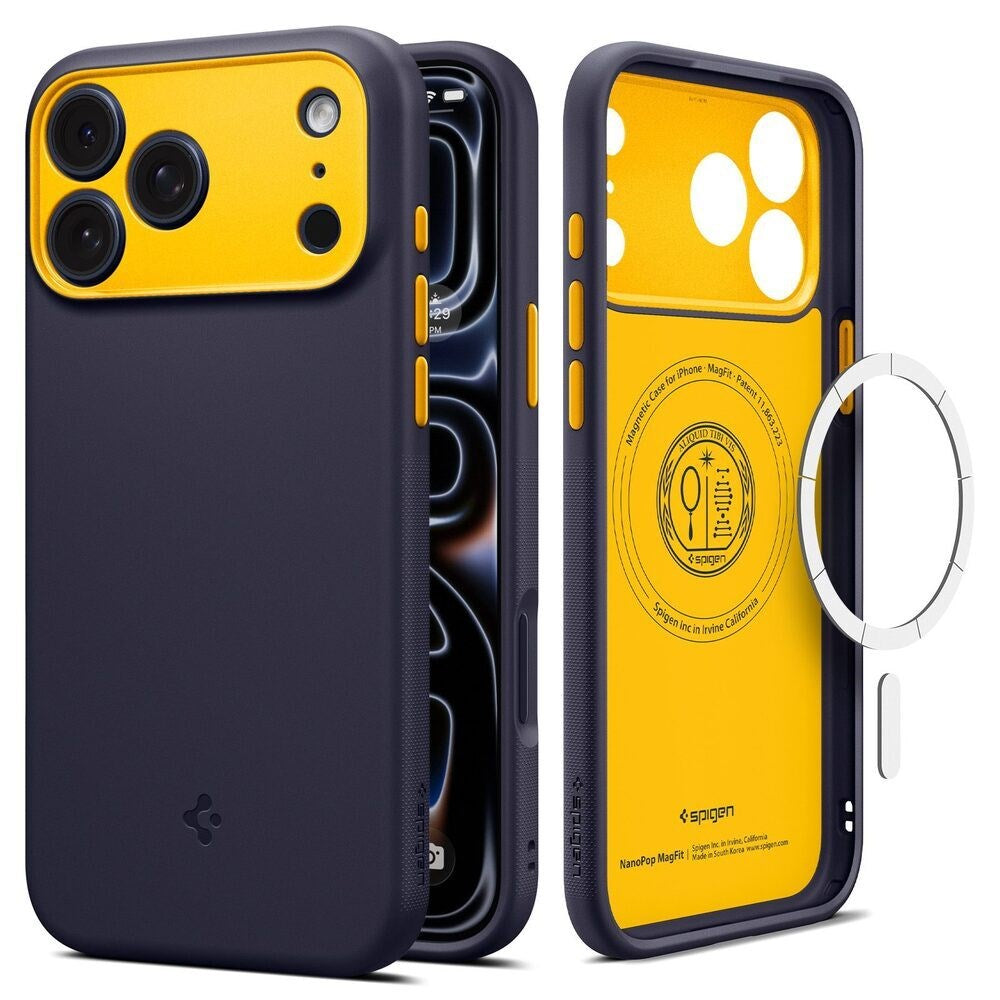 iPhone 18 Pro Max / 17 Pro Max Spigen Nano Pop Skal - MagSafe Kompatibel - Blå