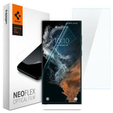 Samsung Galaxy S22 Ultra Spigen NeoFlex Skärmskydd i Plast - 2-Pak - Genomskinlig