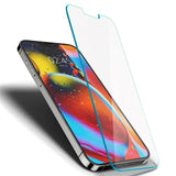 iPhone 14 Plus / 13 Pro Max Spigen EZ Fit Glas.tR Skärmskydd 2 St. - Case Friendly - Genomskinlig