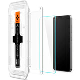 Samsung Galaxy S24 Spigen EZ Fit Glas.tR Skärmskydd 2. Stk - Case Friendly - Genomskinlig