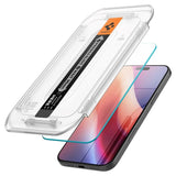 iPhone 16 Pro Spigen EZ Fit Glas.tR Skärmskydd - Case Friendly - Genomskinlig