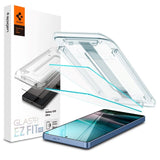Samsung Galaxy S25 Ultra Spigen EZ Fit Glas.tR Skärmskydd 2 St. - Case Friendly - Genomskinlig