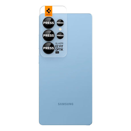 Samsung Galaxy S25 Ultra Spigen EZ Fit Optik Pro Kameralinsskyddsglas - 2 st - Svart