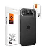 iPhone Air Spigen Glass tR EZ Fit Optik Pro Kameralinsskyddsglas - 2 st - Svart