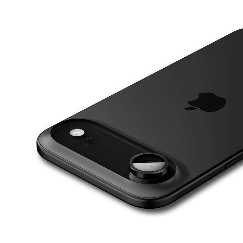 iPhone Air Spigen Glass tR EZ Fit Optik Pro Kameralinsskyddsglas - 2 st - Svart