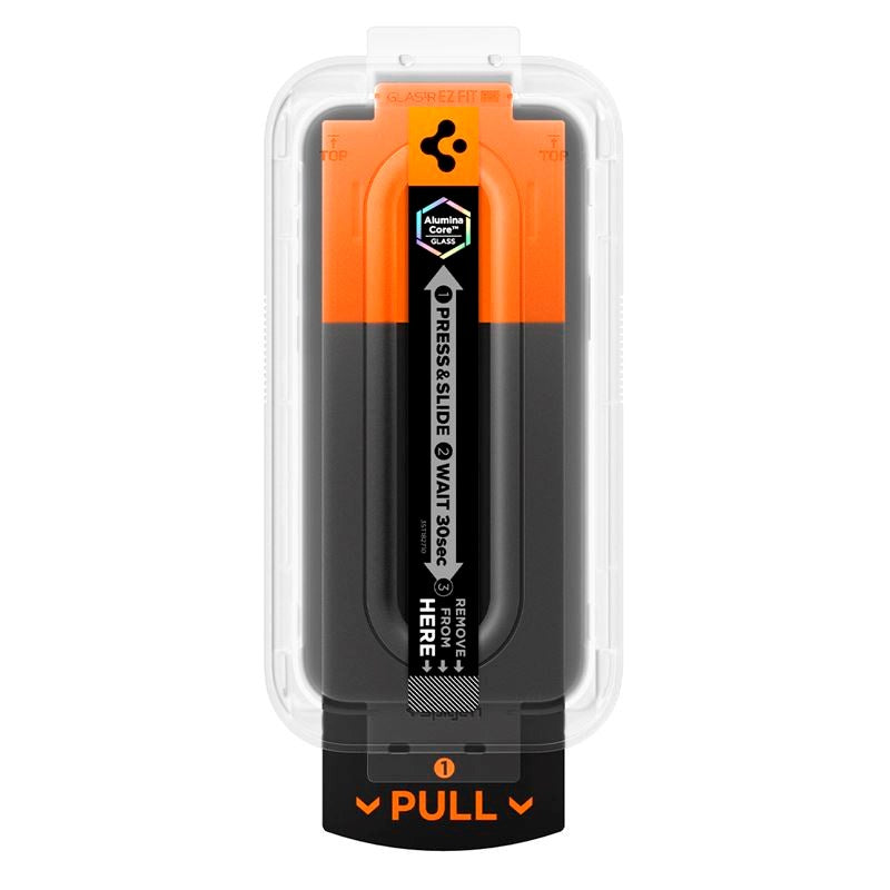 iPhone 17 Pro Max / 16 Pro Max Spigen Glass tR EZ Fit Pro HD Skärmskyddsglas - Genomskinlig