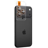 iPhone 17 Pro / 17 Pro Max / 16 Pro / 16 Pro Max / 15 Pro / 15 Pro Max / 14 Pro / 14 Pro Max Spigen Glass tR EZ Fit Optik Pro Kameralinsskyddsglas - 2 st - Orange