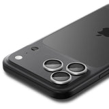 iPhone 17 Pro / 17 Pro Max / 16 Pro / 16 Pro Max / 15 Pro / 15 Pro Max / 14 Pro / 14 Pro Max Spigen Glass tR EZ Fit Optik Pro Kameralinsskyddsglas - 2 st - Silver