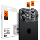 iPhone 17 Spigen Glass tR EZ Fit Optik Pro Kameralinsskyddsglas - 2 st - Grön