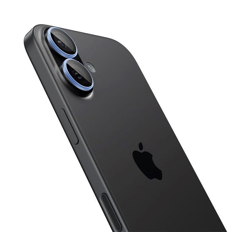 iPhone 17 Spigen Glass tR EZ Fit Optik Pro Kameralinsskyddsglas - 2 st - Blå