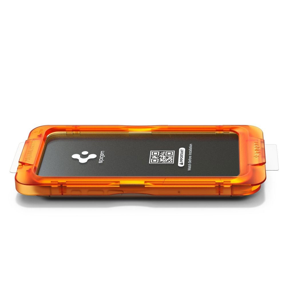 iPhone 17 Spigen Skärmskydd med AlignMaster - 3 st. - Genomskinlig