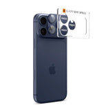 iPhone 17 Pro Spigen Glass tR EZ Fit Optik Pro XL Kameraskydd – Blå