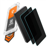Samsung Galaxy S26 Spigen Glass tR EZ Fit Pro HD Skärmskyddsglas - Privacy Funktion - 2 st - Genomskinlig