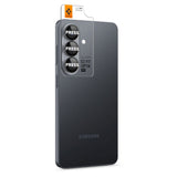 Samsung Galaxy S26 Spigen Glass tR EZ Fit Optik Pro Kameralinsskyddsglas - 2 st - Svart